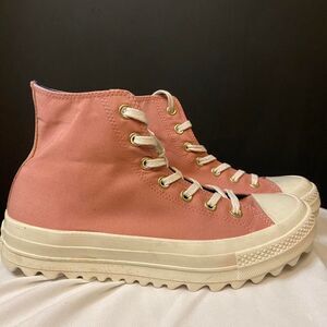 Chuck Taylor All Star Lift Ripple Boot Pink Sail High Top